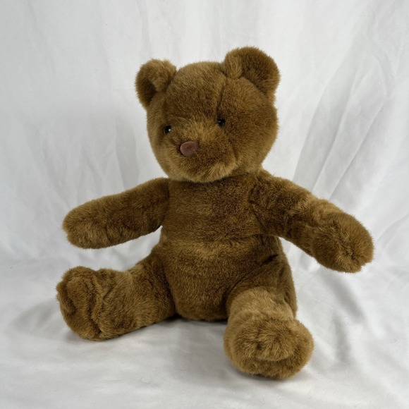 Build-A-Bear Workshop Other - BUILD-A-BEAR Brown Teddy Bear Vintage 1997 Classic‎ Plush Sitting Down EUC BAB